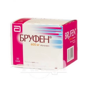 Бруфен гранулы шипучие 600 мг саше №30