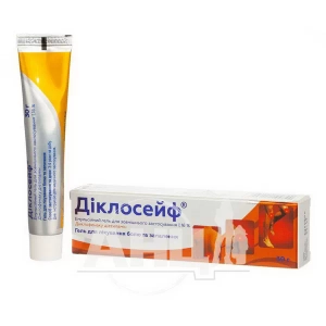 Диклосейф гель эмульсионный для наружного применения 1,16 % туба 30 г