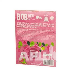 Цукерки Равлик Боб яблуко малина 120 г