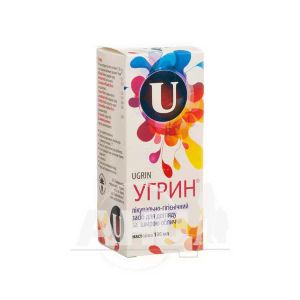 Угрин настоянка для наружного застосування флакон 100 мл