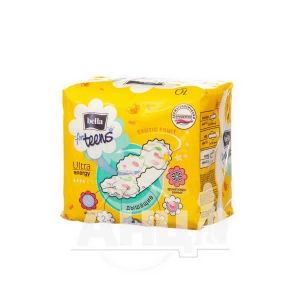 Прокладки гигиенические Bella for Teens Ultra Energy Silky Drai deo Exotic Fruits №10
