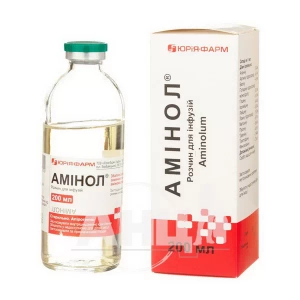 Амінол розчин для інфузій пляшка 200 мл №1
