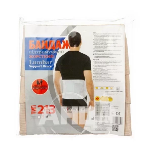 Бандаж поддерживающий Торос-Груп жесткий размер 1, (213) бежевый