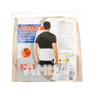 Бандаж поддерживающий Торос-Груп жесткий размер 4, (213) бежевый