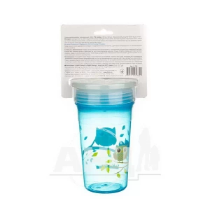 Поїлка-непроливайка стакан Lindo li 734 320 мл