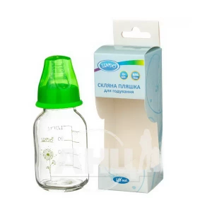 Бутылочка Lindo pk 0970 стеклянная 125 мл