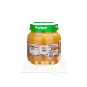 Пюре Gerber яблоко и персик 130 г