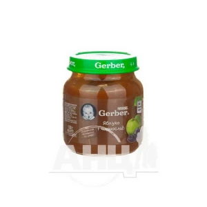 Пюре Gerber яблоко и чернослив 130 г