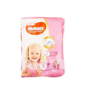 Підгузки дитячі гігієнічні Huggies Ultra Comfort 5 girl №45