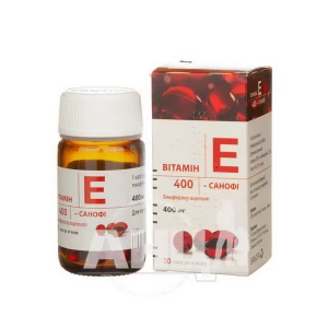 Витамин E 400-Зентива капсулы мягкие 400 мг флакон №30