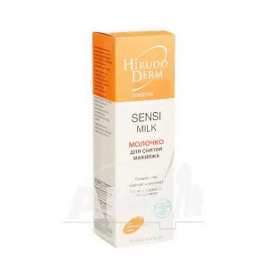 Молочко для снятия макияжа Sensi milk Hirudo derm sensitive 180 мл