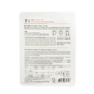 Маска тканевая для лица Esfolio с красным женьшенем 23 мл