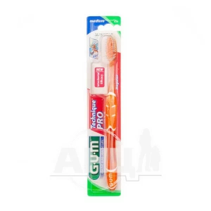 Зубная щетка GUM Technique Pro Full полная средняя
