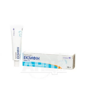 Экзифин гель 1 % туба 15 г