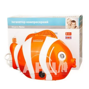 Небулайзер ингалятор компрессорный Gamma Nemo детский