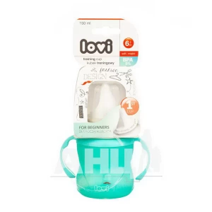 Кружка Canpol Babies Lovi 35/301 6+ retro мята тренировочная 150 мл