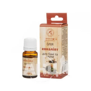 Масла косметические Ароматика эвкалипт для саун 10 мл
