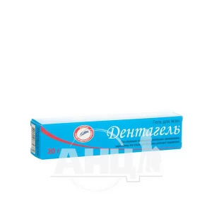 Дентагель гель для ясен туба 20 г