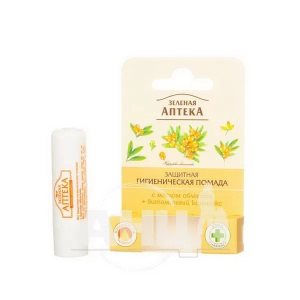 Захисна гігієнічна помада Зелена Аптека з маслом жожоба 3,6 г