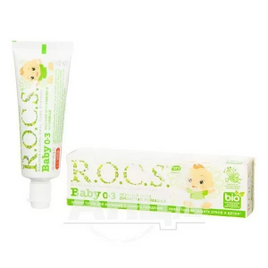 Зубная паста R.O.C.S. для малышей душистая ромашка 45 г