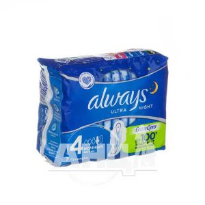 Прокладки гігієнічні Always Ultra Night №7