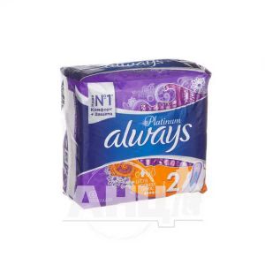 Прокладки гігієнічні ультратонкі Always Ultra Platinum Normal plus №8