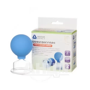 Банки медичні вакуумні скляні №2