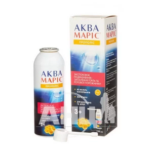 Аква Маріс прополіс спрей для горла та ротової порожнини 150 мл