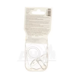 Пустушка Lindo Premium силіконова a30 3+ місяців кругла