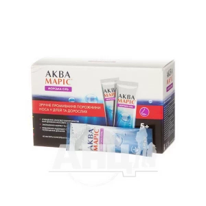 Аква Марис обогащенная морская соль саше №30