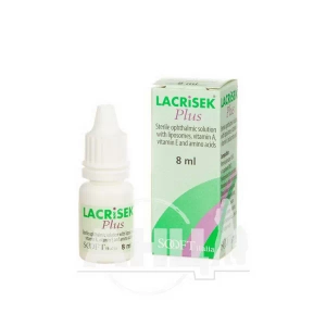 Лакрісек офта плюс очні краплі 8 мл