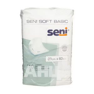 Пеленки гигиенические Seni soft basic 60 см х 60 см №10