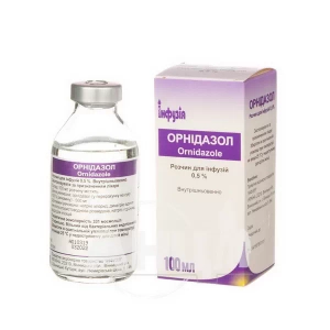 Орнидазол раствор для инфузий 0,5 % бутылка 100 мл №1