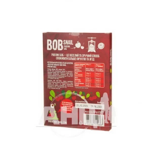 Цукерки натуральні Равлик Боб яблуко-вишня 60 г