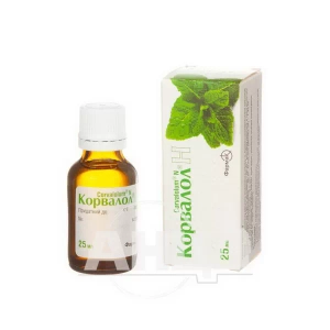 Корвалол Н краплі оральні флакон 25 мл