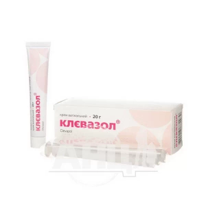 Клєвазол крем вагінальний туба 20 г