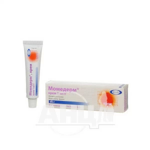 Момедерм крем 1 мг/г туба 15 г