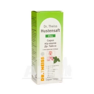 Сироп от кашля Др.Тайсса с экстрактом плюща сироп флакон стеклянный 100 мл