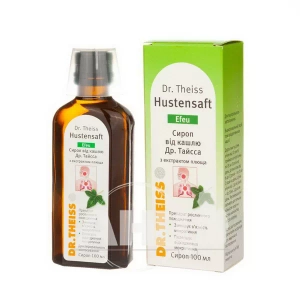 Сироп от кашля Др.Тайсса с экстрактом плюща сироп флакон стеклянный 100 мл