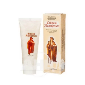Гель для тіла Секрет Парацельса з жовчю при захворюванні хребта 80 мл