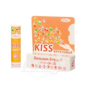 Бальзам для губ детский Enjee Kiss фруктовый 6 мл
