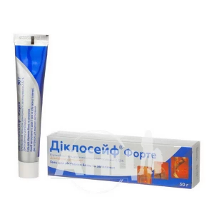 Диклосейф форте гель эмульсия для наружного применения 2,32 % туба 30 г