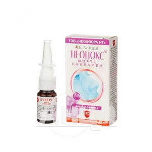 Неонокс Форте краплі у ніс з екстрактом цикламену 10 мл