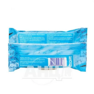 Салфетки косметические влажные фрешка морская свежесть №15