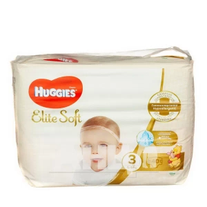 Подгузники детские гигиенические Huggies Elite Soft 3 (5-9) №40