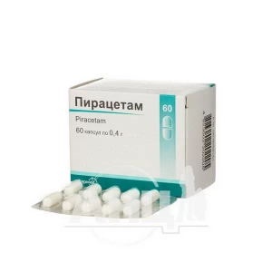 Пирацетам капсулы 0,4 г №60