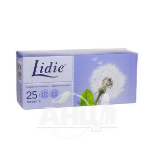 Прокладки женские ежедневные Lidie №25