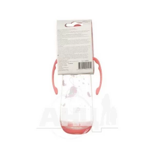 Бутылочка Lindo с ручками с силиконовой соской 250 мл