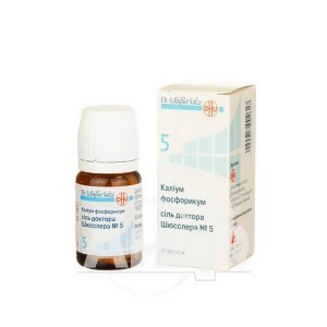 Каліум фосфорикум сіль доктора Шюсслера №5 таблетки флакон №80