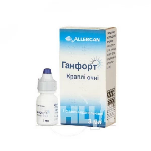 Ганфорт краплі очні флакон-крапельниця 3 мл